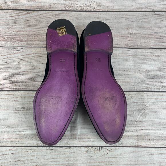 Magnanni Dorio Mens EU 39.5 US 7.5 Venetian Loafers Black Velvet main image 9